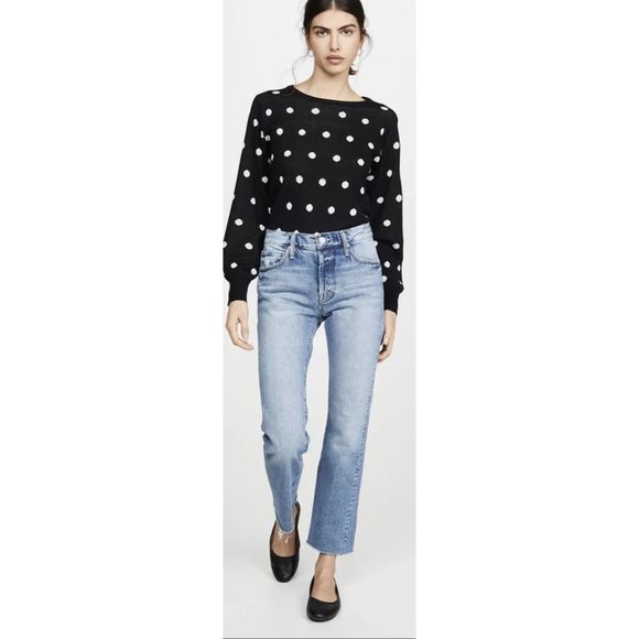 MOTHER The Scrapper Cuff Ankle Fray Jeans Size 26